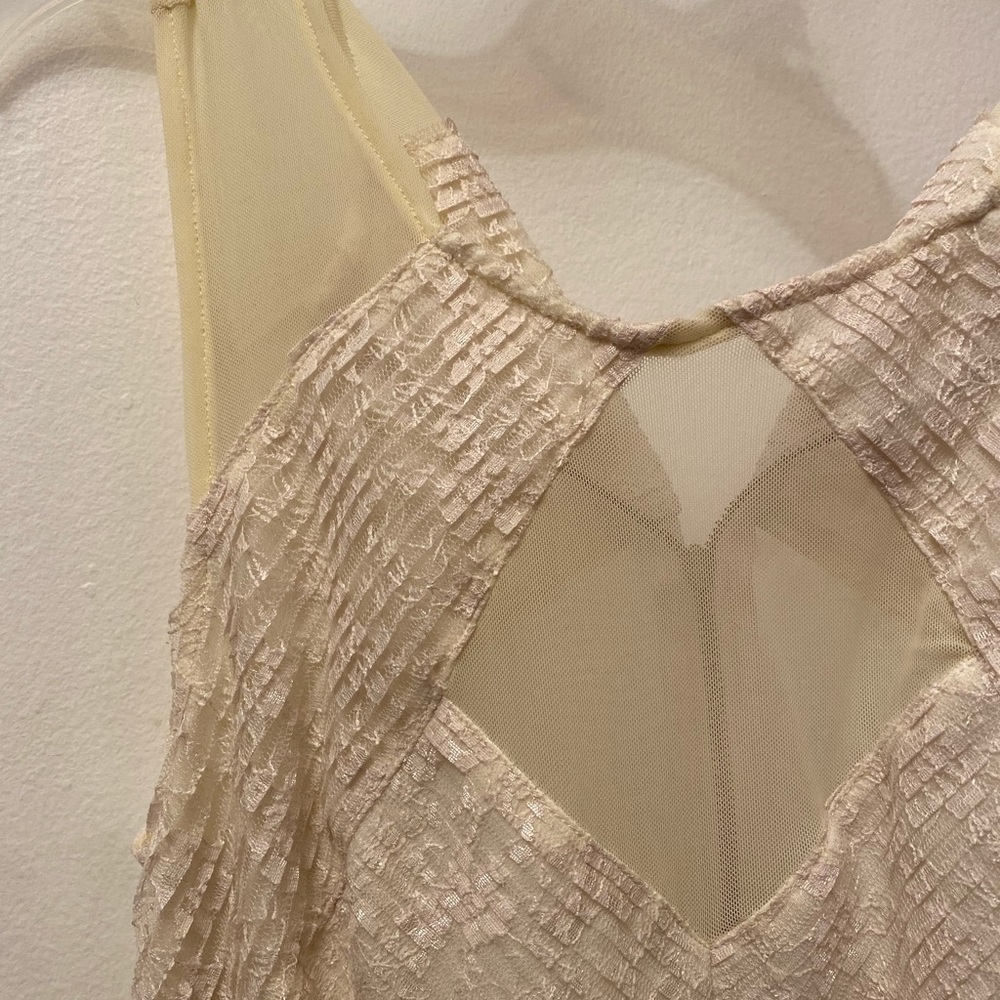 beige dress